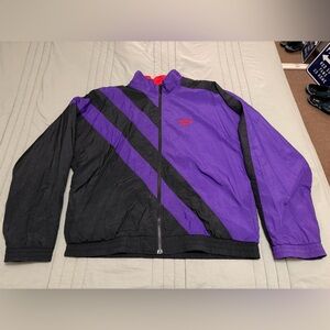 Reebok Vintage Zip Up Windbreaker (Size XL)